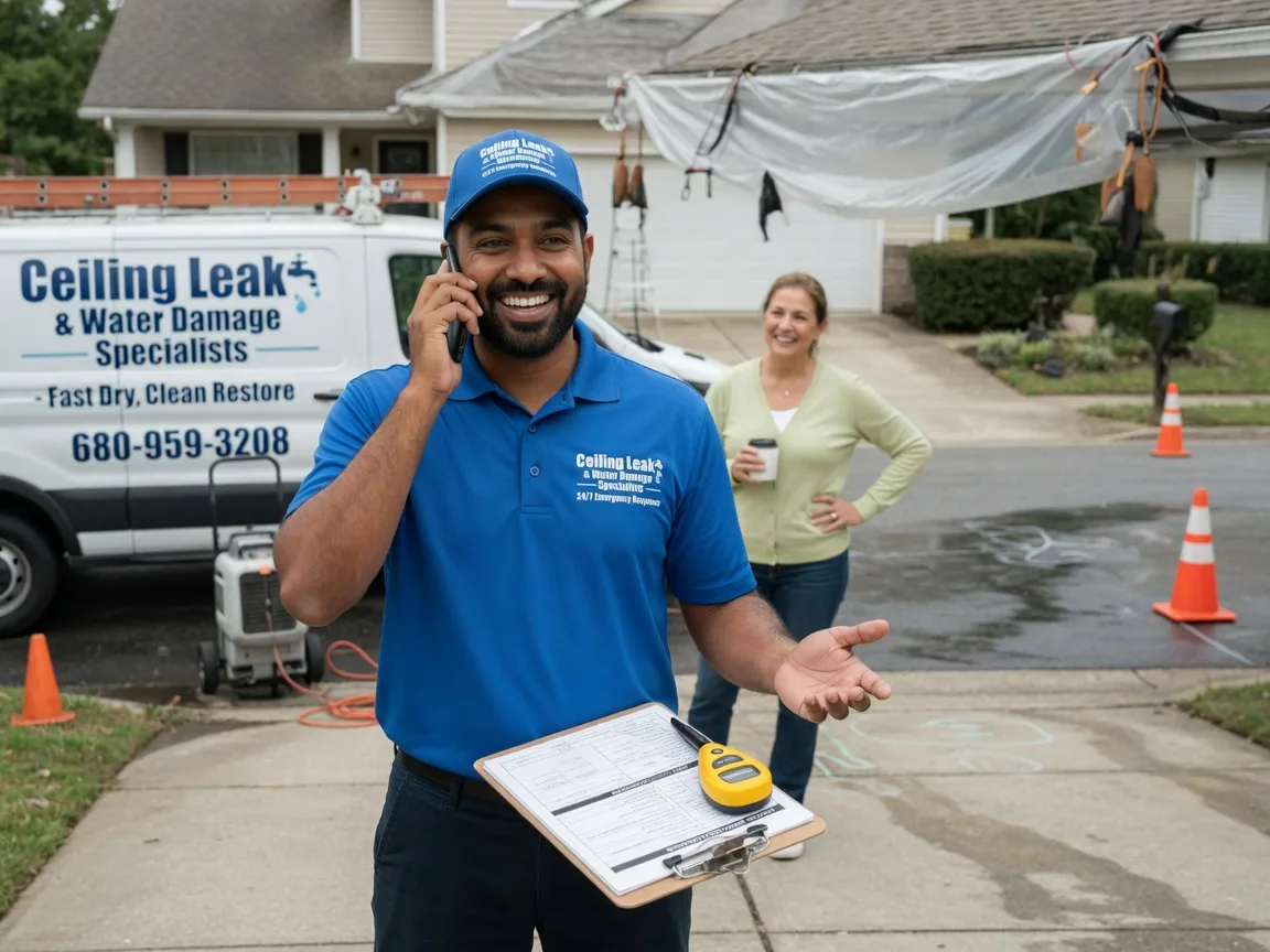 Ceiling Leak Cleanup Ben Bolt, TX FAQs